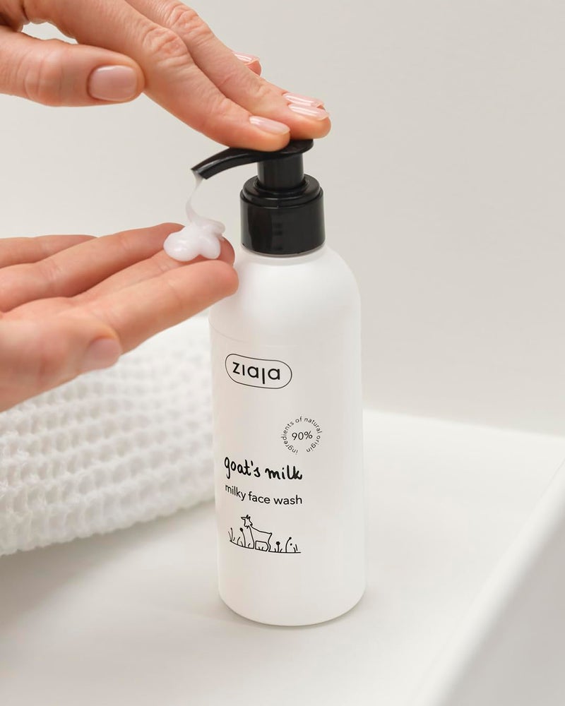 Ziaja Goat's Milk Milky Face Wash - No-rinse cleanser - Image 5